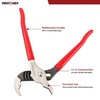 MAXPOWER 10 inch Groove Joint Pliers, Quick Adjustable Serrtated V
