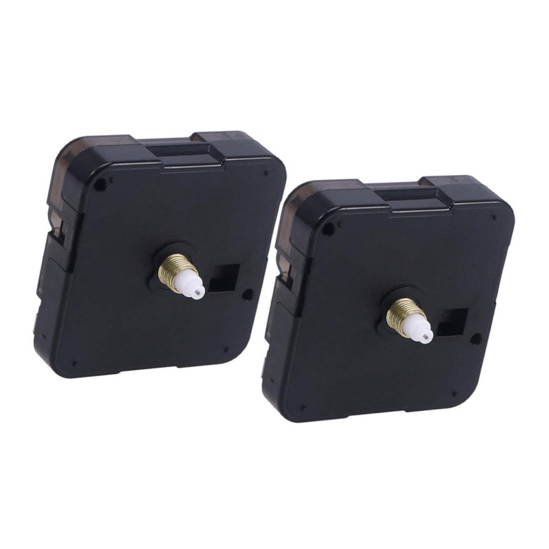 Gadpiparty 2sets Quartz Clock Movement Mechanism Silent Second Leaping DIY