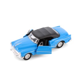 Welly BUICK SKYLARK BLUE CONVERTIBLE SOFT TOP 1/34 DIECAST CAR WELLY 43664H/D