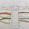 Maker Susan 10 Piece Embroidery Floss Organizer Cards 16 Positions