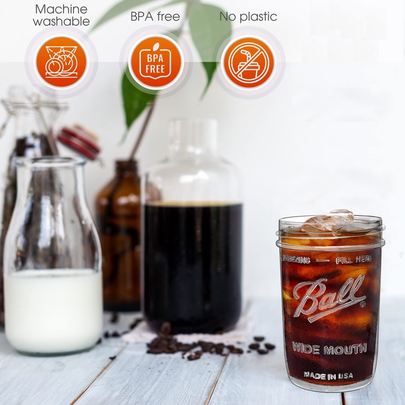 Reusable Wide Mouth Smoothie Cups Boba Tea Cups Bubble Tea