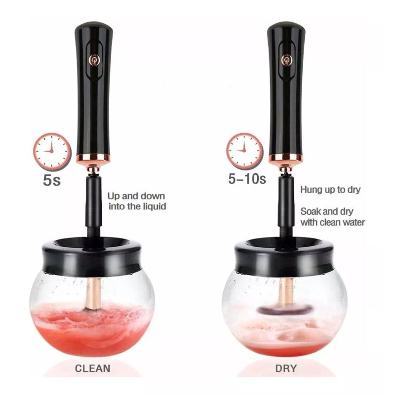 RICRIS Prima De Maquillaje Cepillo Limpiador Secadora Super-fast Cl