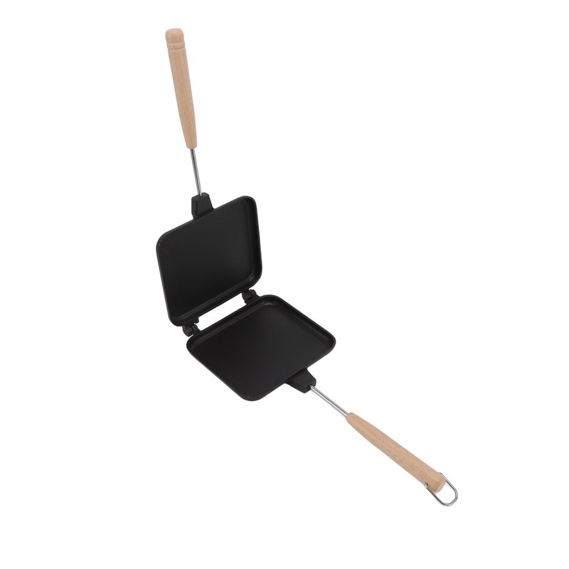 Double Sided Frying Pan Aluminum Alloy Sandwich Cooking Pan with