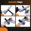 maXpeedingrods Hub Removal Tool, Universal Hub Puller, Heavy Duty Drive