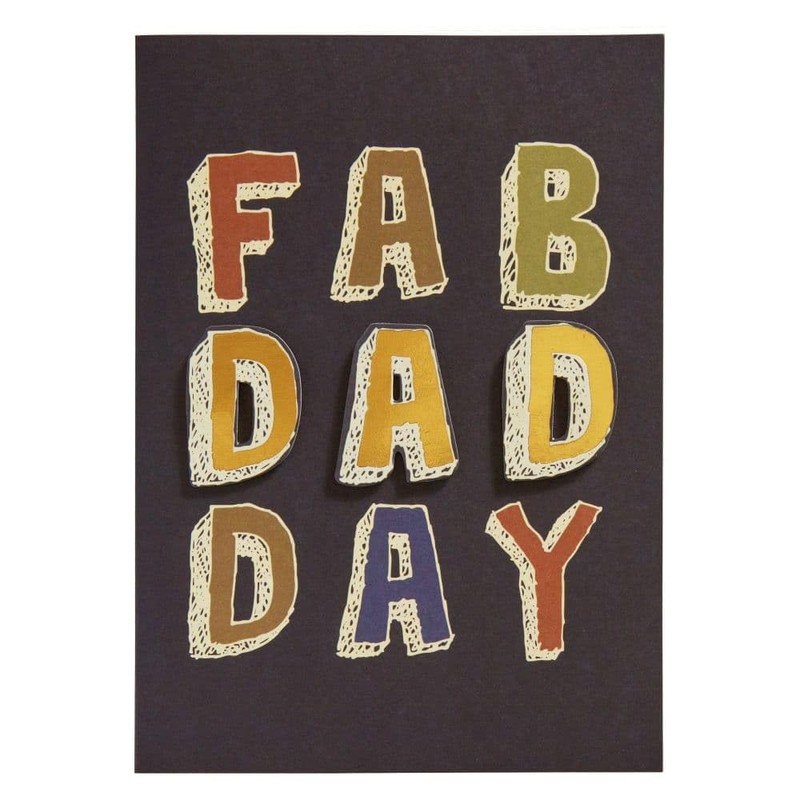 NIQUEA.D, Fab Dad Day Father's Day Card