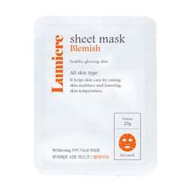 Ready (Beauty) [Department Store] [Ready] Lumiere Sheet Mask Pack 50 Sheets (5 Types) Moisturizing Skin Care - Blemish 50 sheets / [백화점] [레디] 루미에르 시트 마스크팩 50매 5종 촉촉한 피부 스킨 케어 - 블레미쉬 50매