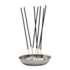 Stainless Steel Incense Holder with ash Catcher Plate Stainless Steel