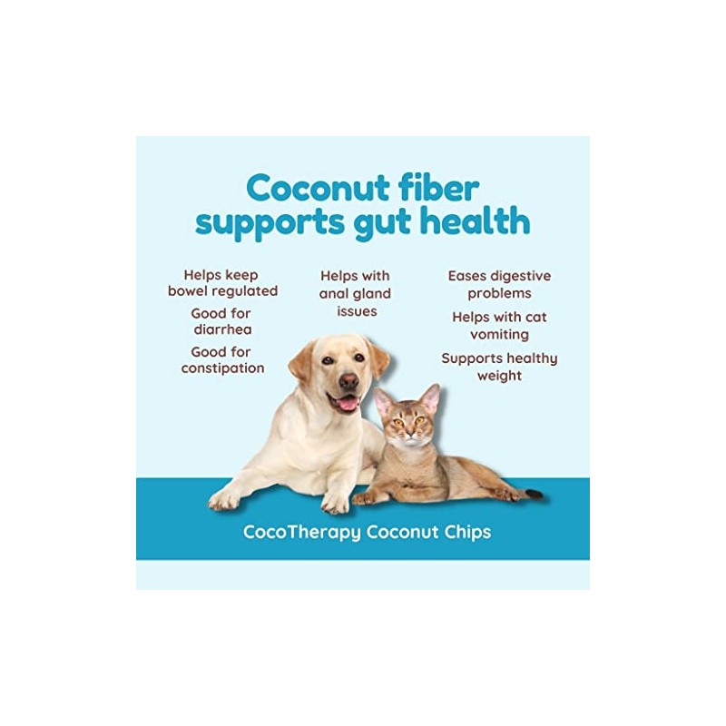 CocoTherapy Coconut Chips - 6 oz Each (3 Pack)