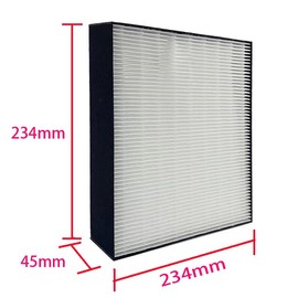 LRFDRESS Air Purifier Hepa Filter Replacement Parts for Daikin KAFP080A4 KAFP080B4 MC50 MC40 Series Mh55 234 x 234 x 45 mm