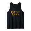 Vintage Fly Army Military Pilot Army Aviation Branch Tank Top