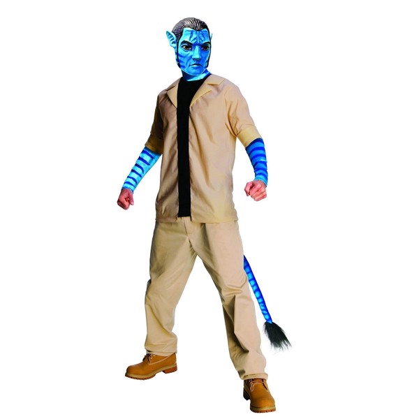 Rubies Costume Avatar Jake Sully Costume And Mask, Blue, X-Large