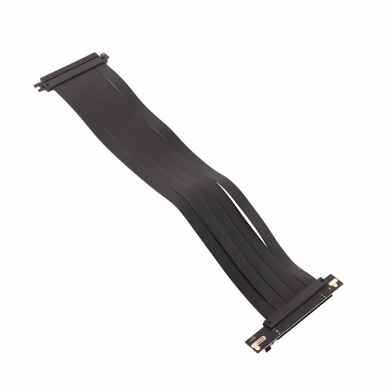 PCIE 4.0 X16 Riser Cable High Speed Flexible 90 Degree