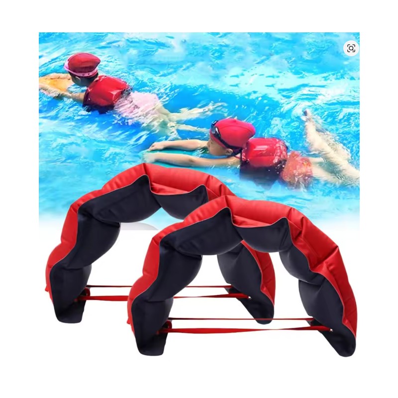 Summer Thickened Inflatable Swim Belt Adjustable Protable Swimming Training Waist
