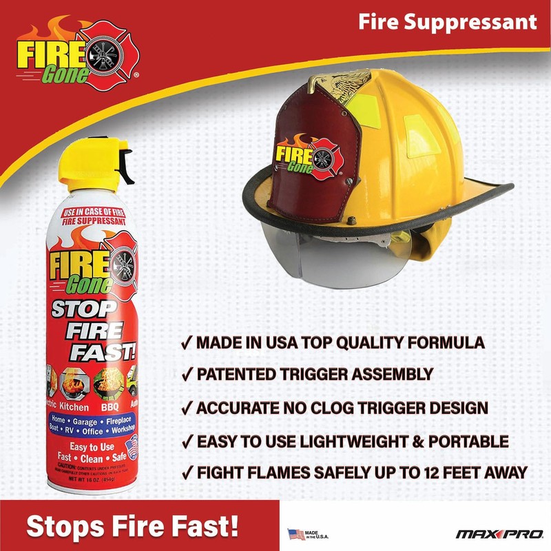 Fire Gone Fg24-247-102 16 Oz Firegone