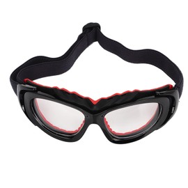 VGEBY VGEBY2c64r3awsf-12 Sports Glasses, Safety Goggles, Basketball, Football, Soccer, Golf Goggles, Sports Protective Glasses, Unisex (Black, Red), VGEBY2c64r3awsf-12