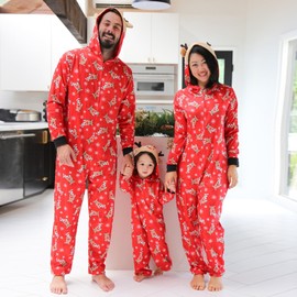 Puimentiua Christmas Pajamas for Family,Matching Christmas Pyjamas,Family Christmas Pyjamas Set Cute Cartoon Matching Christmas Pjs for Family Comfortable His and Hers Christmas Pyjamas/A/Style/Kid
