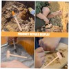 TEHAUX 6pcs Hammer Dinosaur Kits Digging Tools for Digging for