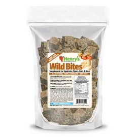 Henry’s Wild Bites – Nutritionally Complete Food for Squirrels, Flying Squirrels, and Chipmunks, 18 Ounces