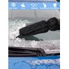 DIAOCARE Ice Scraper mitten for Windscreen, Snow Removal with Antifreeze