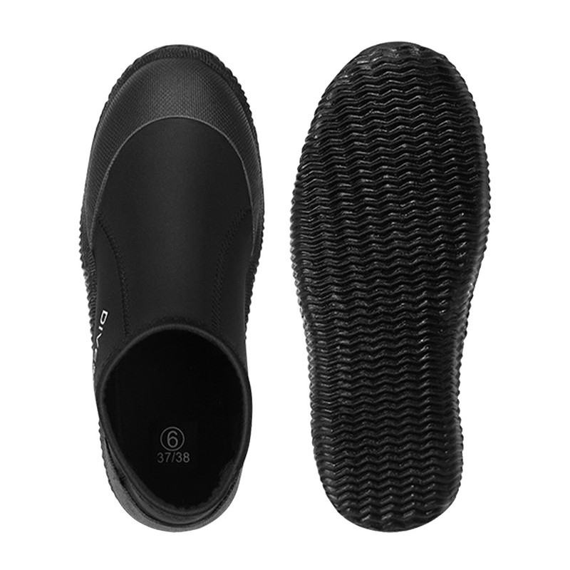 Neoprene Diving Boots 3mm Wetsuit Booties with Anti-Slip Sole for
