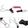 Stainless Steel Marine Sports Reef Double Hook with Spring Rope