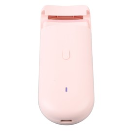 Heated Eyelash Curler Pink Portable Electric Long Lasting Eyelash Curler for Women Lash Quick Curling