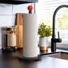 KitchLife Wooden Paper Towel Holder Countertop, Fits Jumbo Roll -