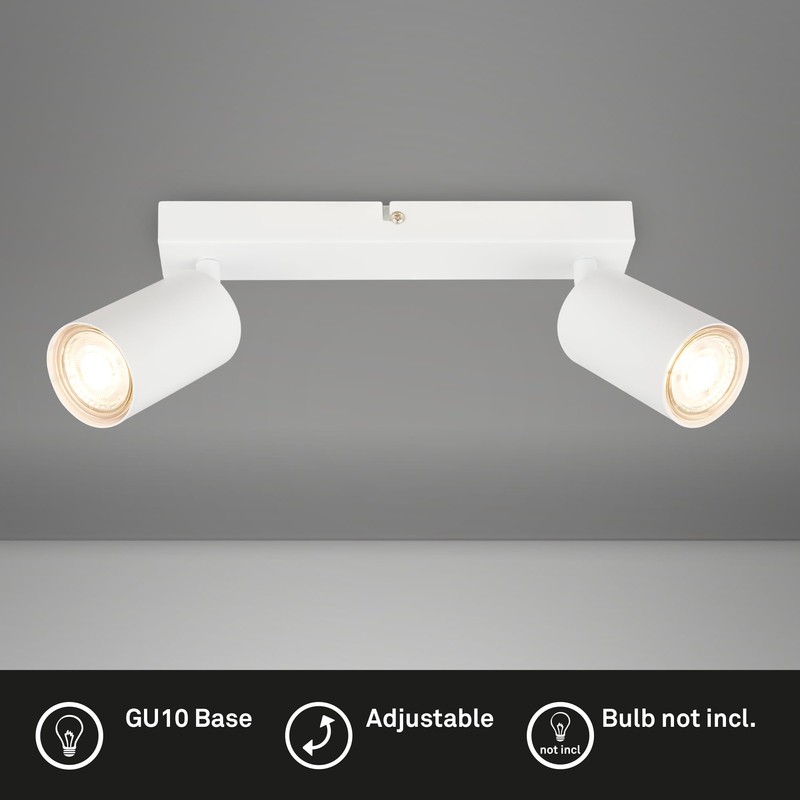 BRILONER - Swivelling Ceiling Light GU10 Socket Max 9W Ceiling