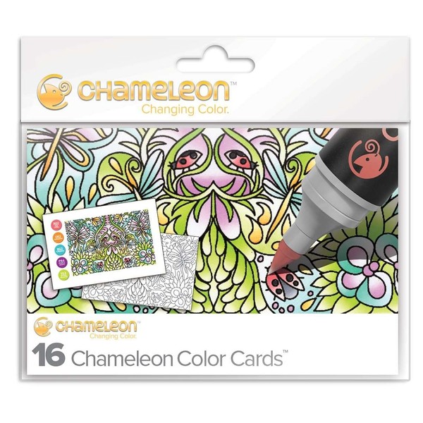 Chameleon Art Products, Chameleon Color Cards, 8 Designs - Mirror Images