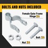 1-5/8" Chain Link Female Gate Hinge, VIVIDA Female Gate Hinge,