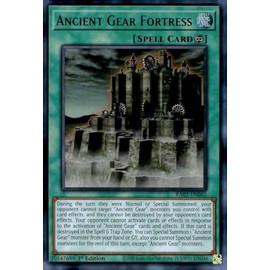 Ancient Gear Fortress (UR) - RA03-EN062 - Ultra Rare - 1st Edition