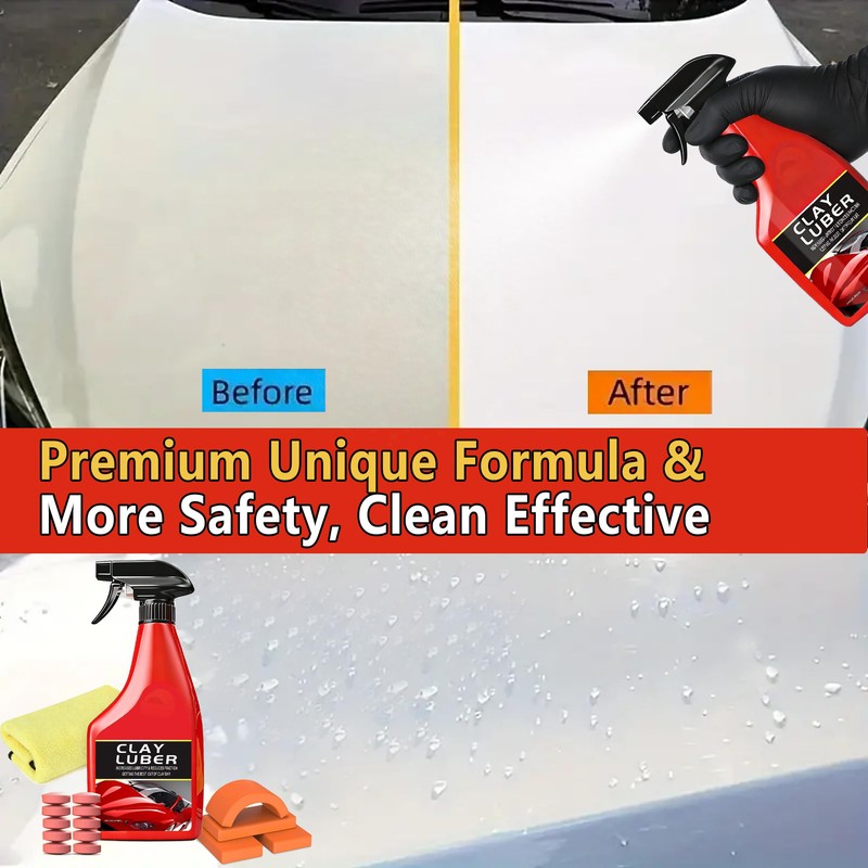Greedy Tree Heavy Duty Auto Detailing Clay Bar Kit with