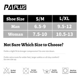 Compression Running Ankle Socks for Men and Women (6 Pairs), Quarter Athletic Socks for Running, Cycling, Golf, Work