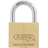 ABUS 26409 Brass Padlock with 7341 Reversible Alike Keyed