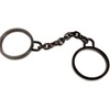 Shackles Rubber Accessory for Prisoner Convict Jail Fancy Dress