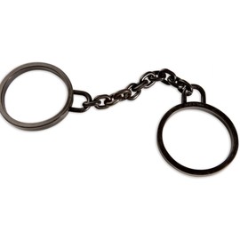 Shackles Rubber Accessory for Prisoner Convict Jail Fancy Dress