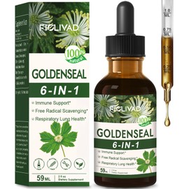 Goldenseal Root Extract Drops for Immune & Respiratory Support 2oz