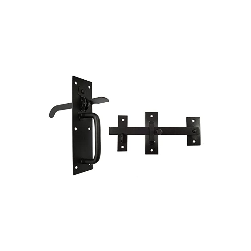 Keypak Suffolk Thumb Gate Latch Catch, Ideal for Wooden Garden