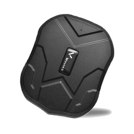 Winnes Rastreador GPS Tiempo Real GPS Tracker para Autos Vehículo o Moto Impermeable Localizadores GPS con Imán Fuerte,Batería por hasta 3 Meses,Oculto,Alarma Anti-robo, Límite de Velocidad y Geo-Cerca para Android y IOS TK905