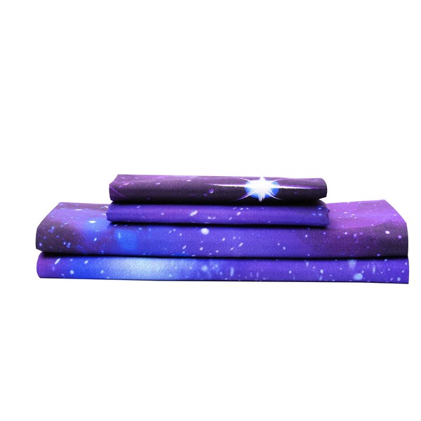Bedlifes Galaxy Sheets Outer Space Sheet Set Galaxy Themed Sheets