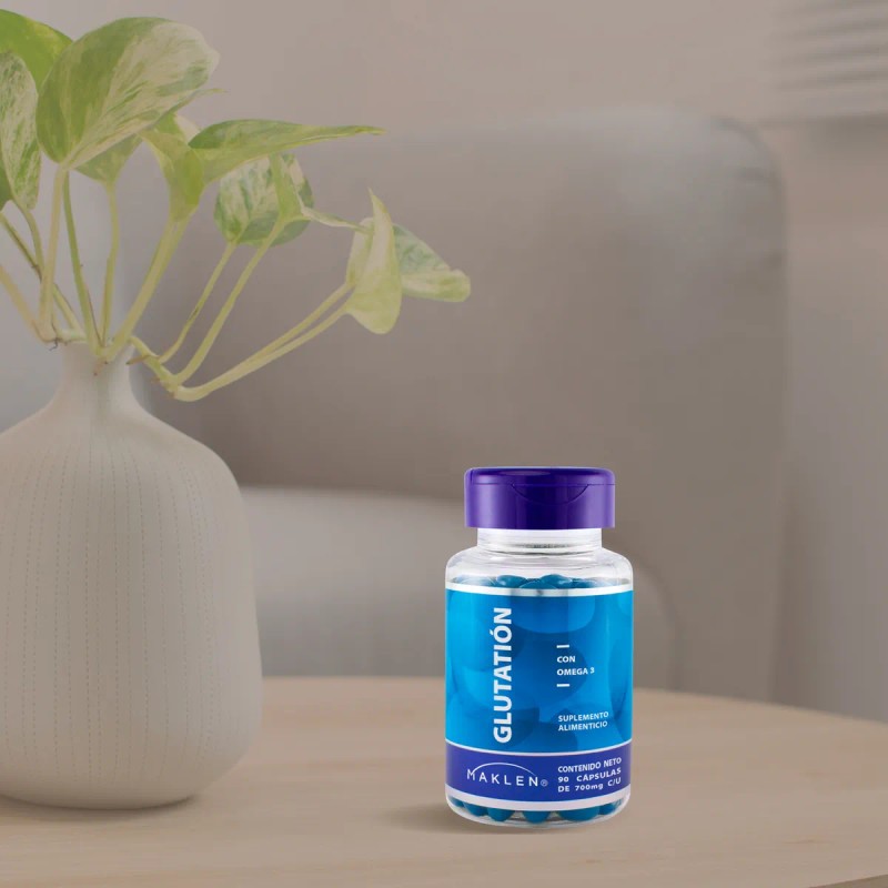 Glutatin Puro Omega 3 Antioxidante 90 Softgels Maklen Sin Sabor