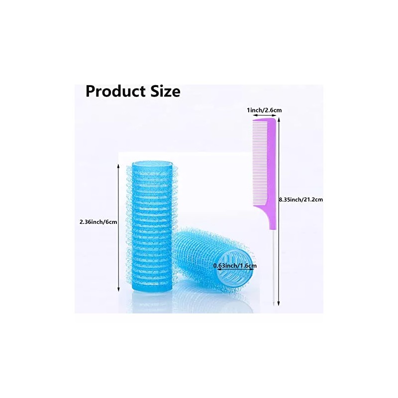 Moodkey Rizadores De Pelo Pequeños Moodkey, Autoadherentes, Sin Calo