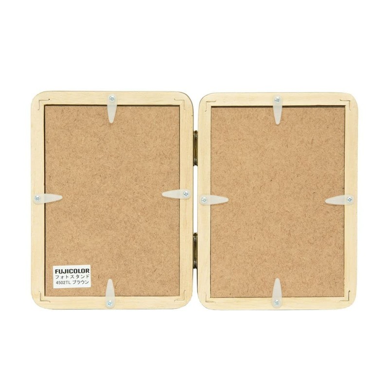 Fuji Color 4502TL Photo Frame, Wooden, Large Size x 2