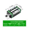 LD-Teemm HGH20CA Linear Slider Bearing, 2pcs HGH20CA Square Bearing Slider