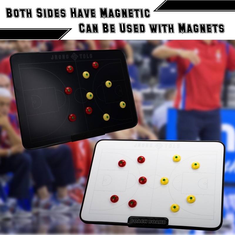 Double-Sided Electronic Coaching Board 15.5 Inch LCD Screen Basketball Tactical
