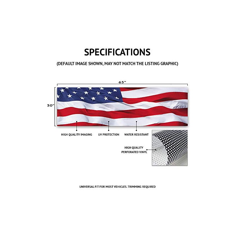 SignMission Soccer Monster Rear Window Graphic Truck View Thru Vinyl