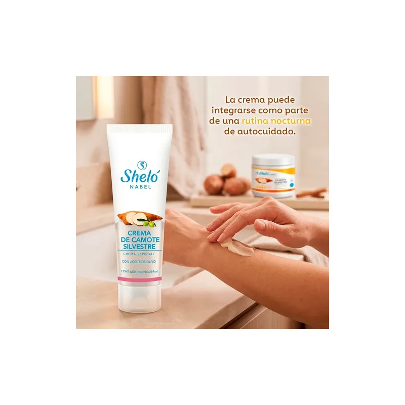 Kit Camote Silvestre Bebida En Polvo + Crema Sheló Nabel