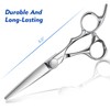 Professional Barber Shears for Hair Cutting with Razor-Sharp Blades &