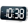 CYMNER Super Clear LED-Display Digitaler Wecker - Modernes Design, Multifunktional,