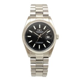 Technos Date T9C25SB Men's Wristwatch, Silver
